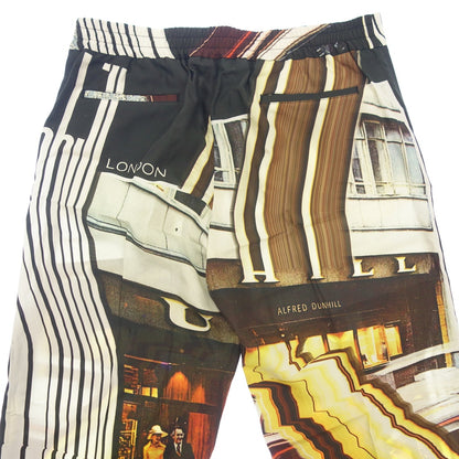 Like new◆Dunhill Pants Jermyn Street Catalog Trousers Kenta Kobayashi Men's Size LR White x Black x Brown Dunhill Kenta Cobayashi [AFB6] 