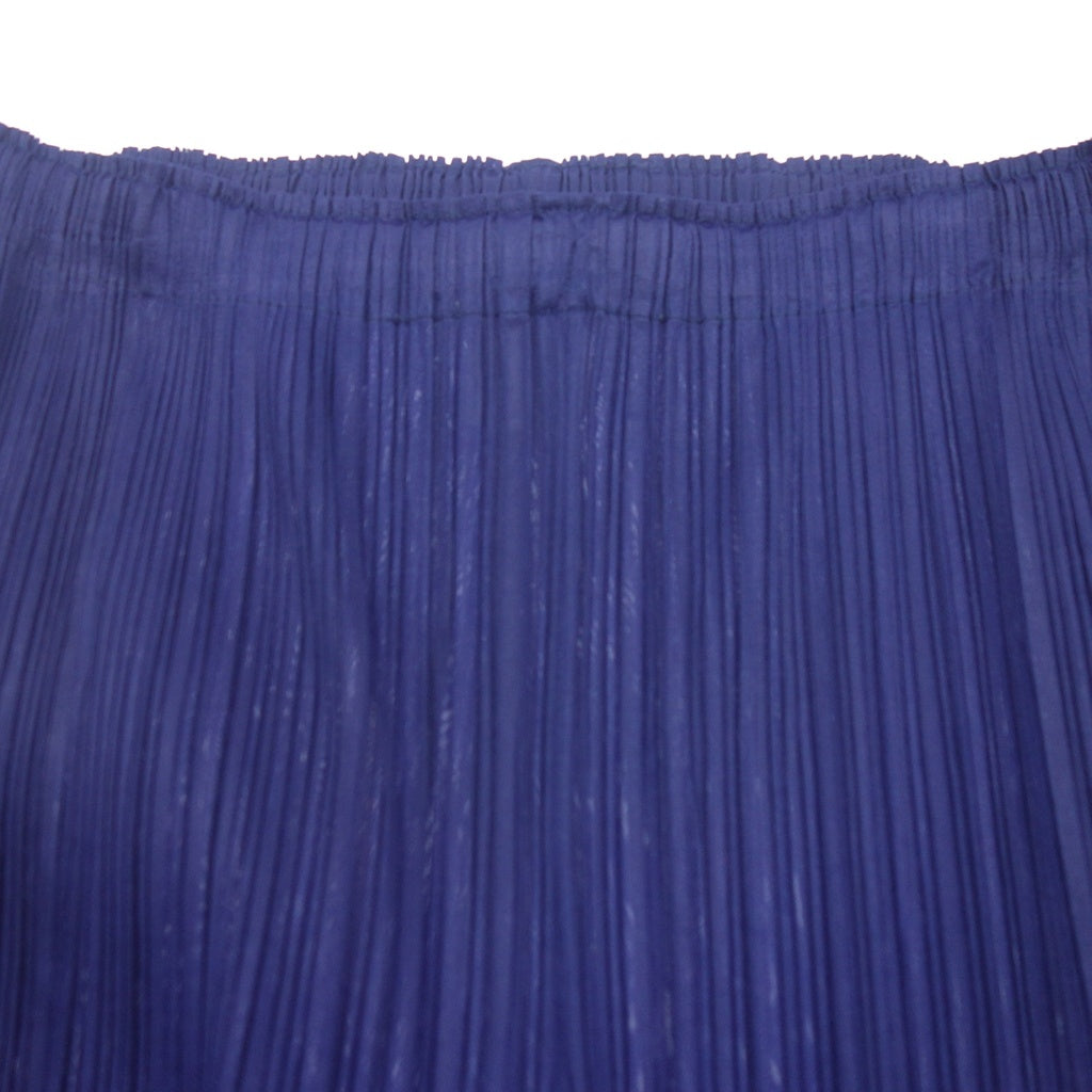 Very good condition ◆ Pleats Please Issey Miyake Tapered Pants PP33JF473 Women's Deep Blue Size 4 PLEATS PLEASE ISSEY MIYAKE FLURRIES [AFB54] 