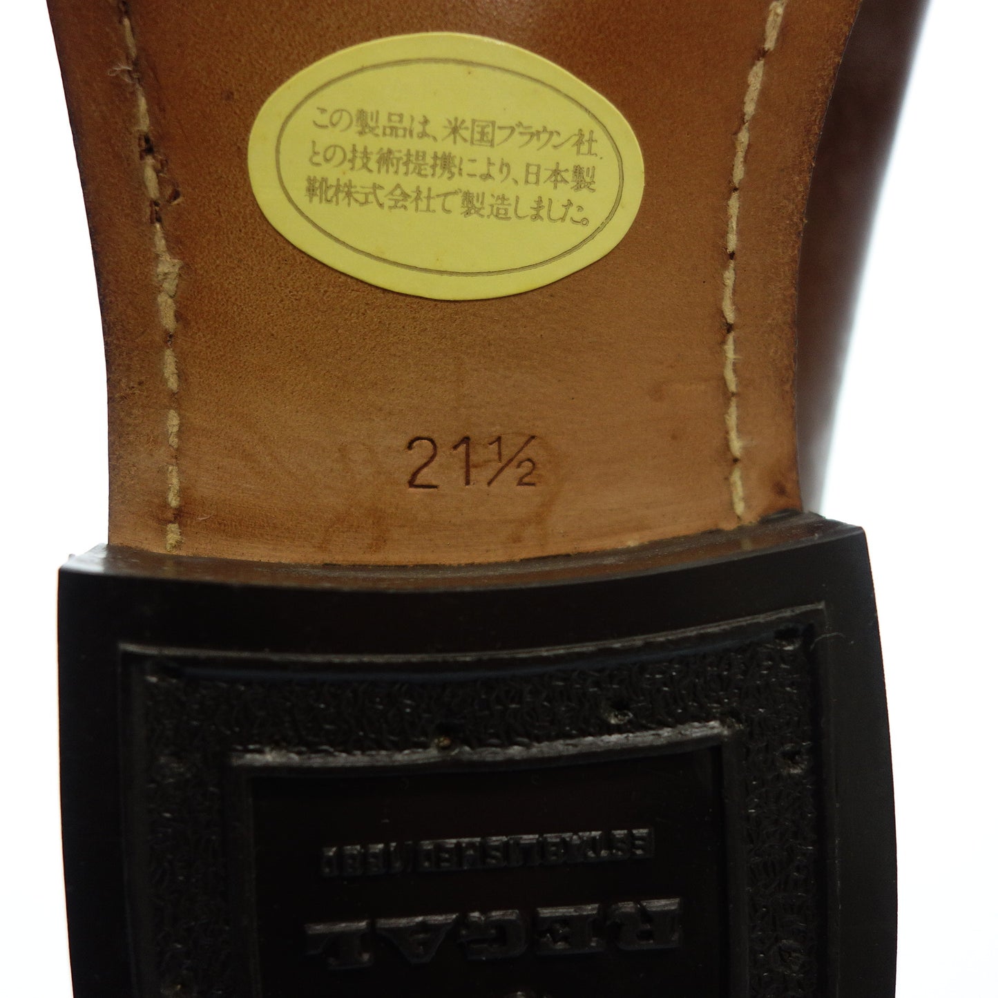 Regal Leather Loafer Tassel Ladies 21.5 Brown REGAL [AFC20] [Used] 