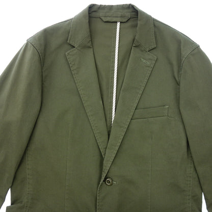 Used ◆ BEAMS 2B Jacket 11-16-1072 Cotton Stretch Men's Olive BEAMS [AFB24] 