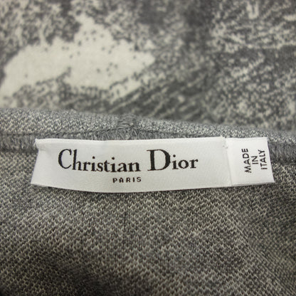 Christian Dior 针织派克大衣 羊绒 Toile de Jouy 144S87AM104 女式 灰色 XS Christian Dior [AFB3] [二手] 