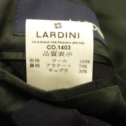 状况良好◆Lardini Field Chester 大衣 CO.1403 男式 46 码 7REG 黑色 国内正品 LARDINI [AFB15] 