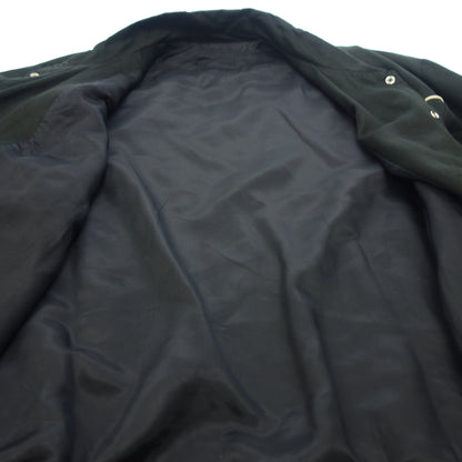 Good Condition◆Vintage Western Jacket Gabardine Rayon Estimated 80-90's Size L Equivalent Men's Black Vintage [AFB13] 