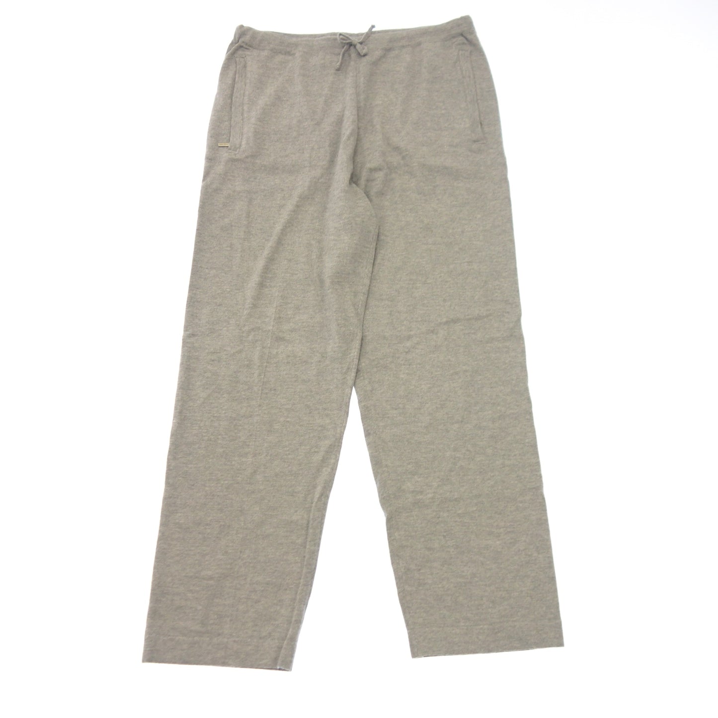 Good condition ◆ Cruciani Straight Easy Pants 100% Wool Men's 50 Gray Cruciani [AFB2] 