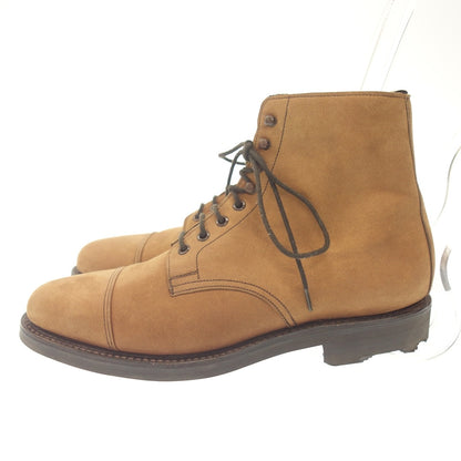 Good Condition◆George Cleverley Chukka Boots Carbine Suede Men's Brown Size 7E George Cleverley [AFC41] 