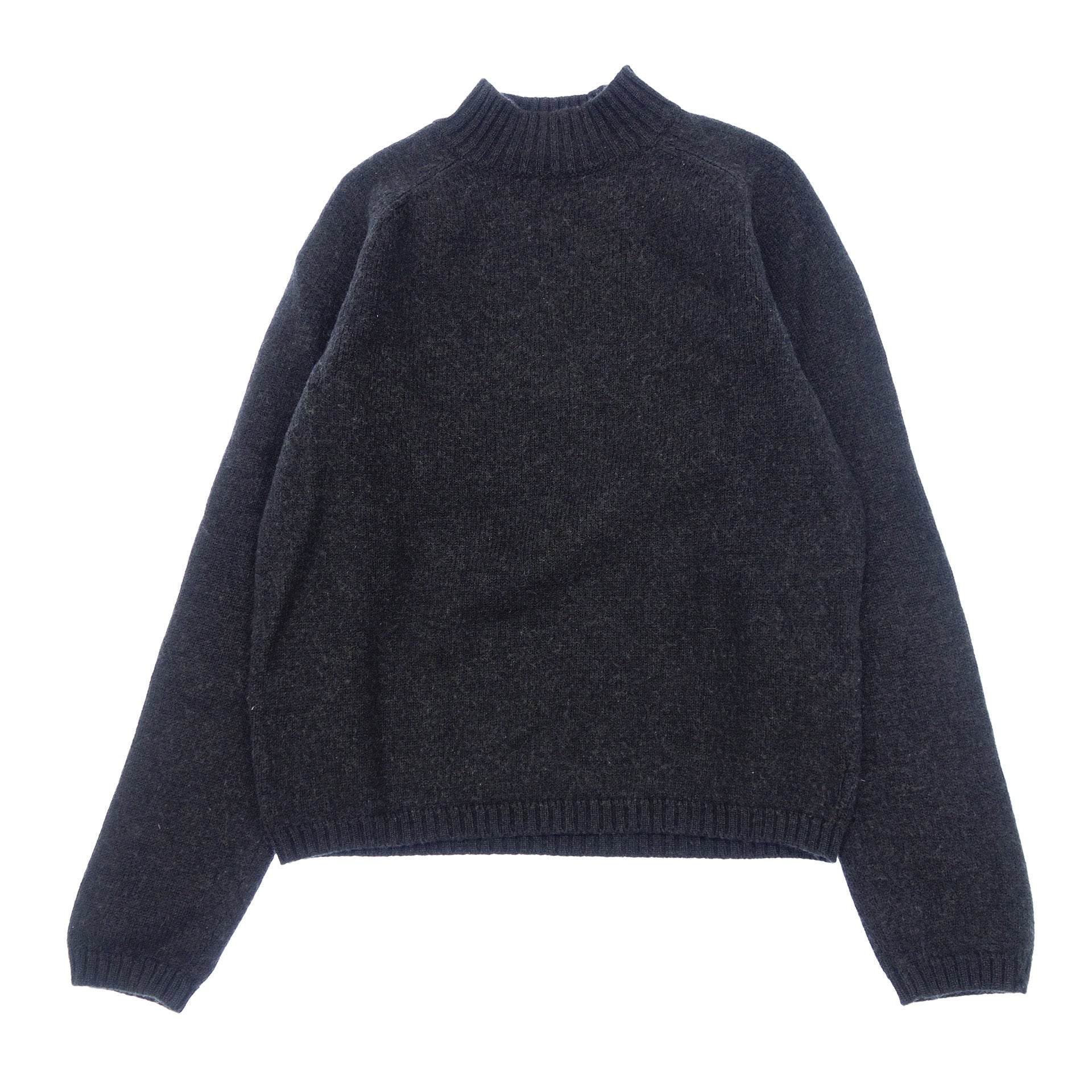 グッチ ハイネック ニットセーター レディース グレー M GUCCI【AFB42 