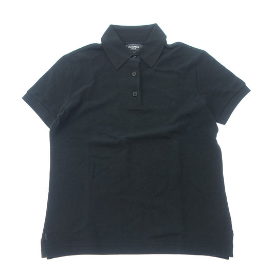 爱马仕 (Hermes) Polo 衫 H 徽标 女式 黑色 M HERMES [AFB46] [二手] 