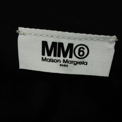 美品◆エムエムシックス メゾンマルジェラ トートバッグ ブラック MM6 MAISON MARGIELA【AFE8】
