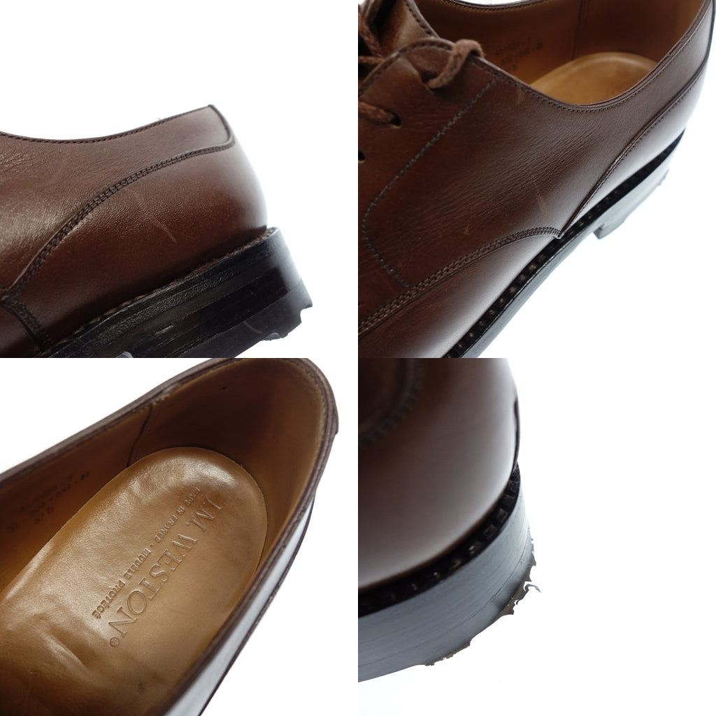 Good Condition◆JM Weston Leather Shoes U Tip 641 Golf Russian Calf Men's 6D Brown JM Weston [LA] 