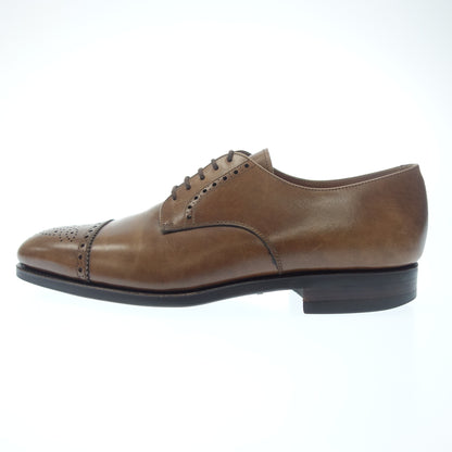 Good condition ◆ Carmina semi-brogue leather shoes 80331 Men's Brown Size 7.5 Sartore Camier with shoe tree CARMINA [AFC21] 