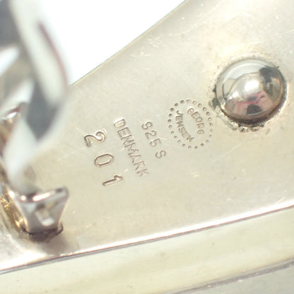 Georg Jensen earrings 201 SV925 silver GEORG JENSEN [AFI15] [Used] 