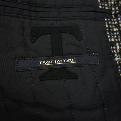 Good condition ◆ TAGLIATORE Chester coat Thomas Tweed Black size 48 TAGLIATORE [AFB3] 