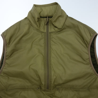 美品◆ダイワ ピア リバーシブルベスト 22AW ナイロン メンズ カーキ サイズM BJ-21022W DAIWA PIER39 TECH REVERSIBLE PULLOVER PUFF VEST【AFB15】