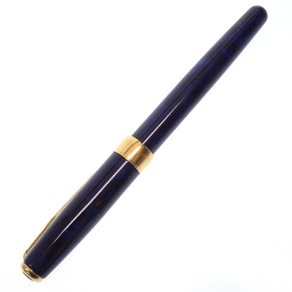 美品◆パーカー 万年筆 ソネット ペン先18K750 青×ゴールド PARKER SONNET【AFI10】