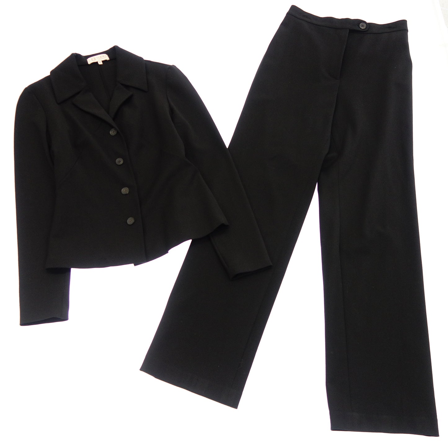 Used LOEWE Setup Suit Jacket Slacks 38 Women's Black LOEWE [AFA8] 