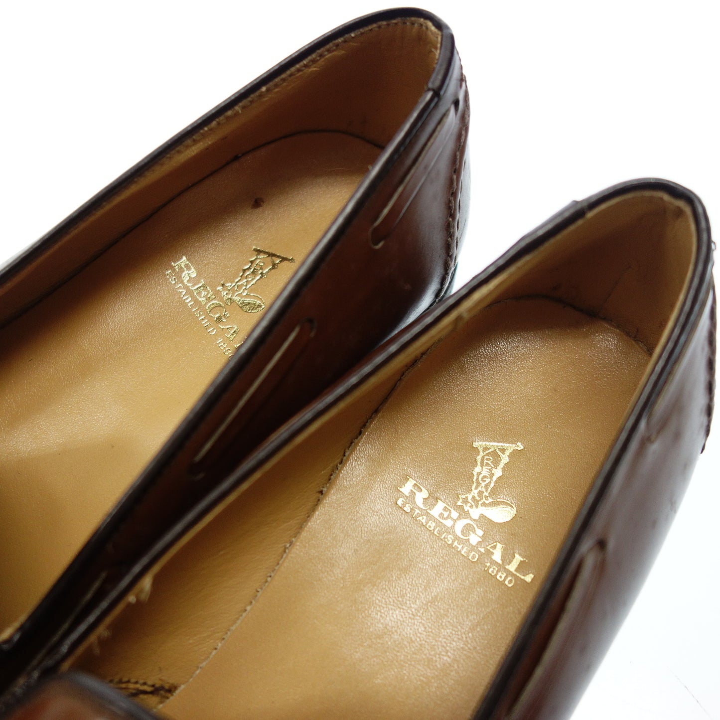 Regal Leather Loafer Tassel Ladies 21.5 Brown REGAL [AFC20] [Used] 