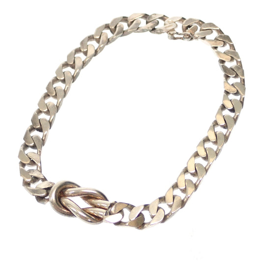 Used Tiffany Bracelet Infinity Knot SV925 Silver Tiffany &amp; Co. [LA] 