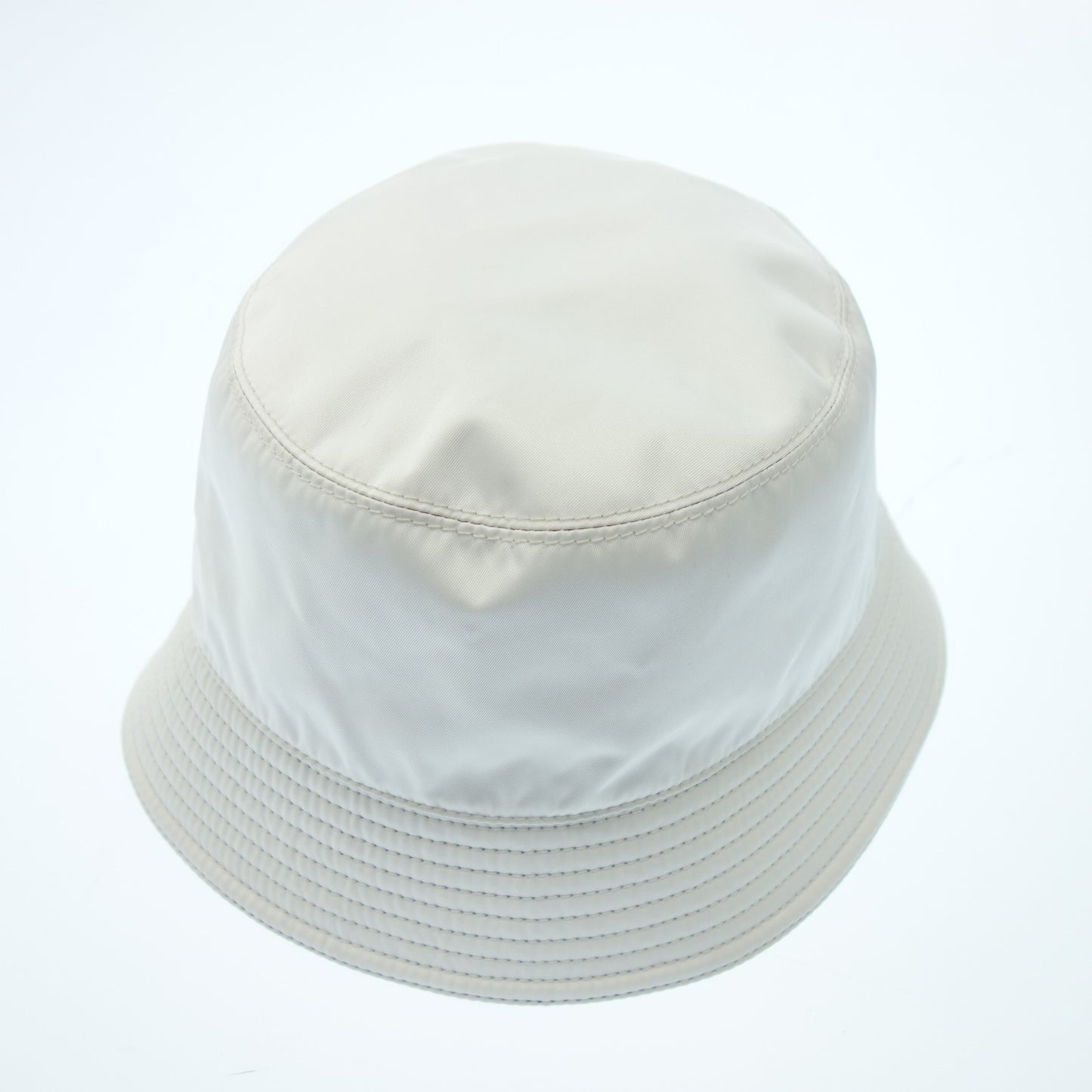 Prada 水桶帽三角板 98339 白色 XL PRADA [AFI23] [二手] 