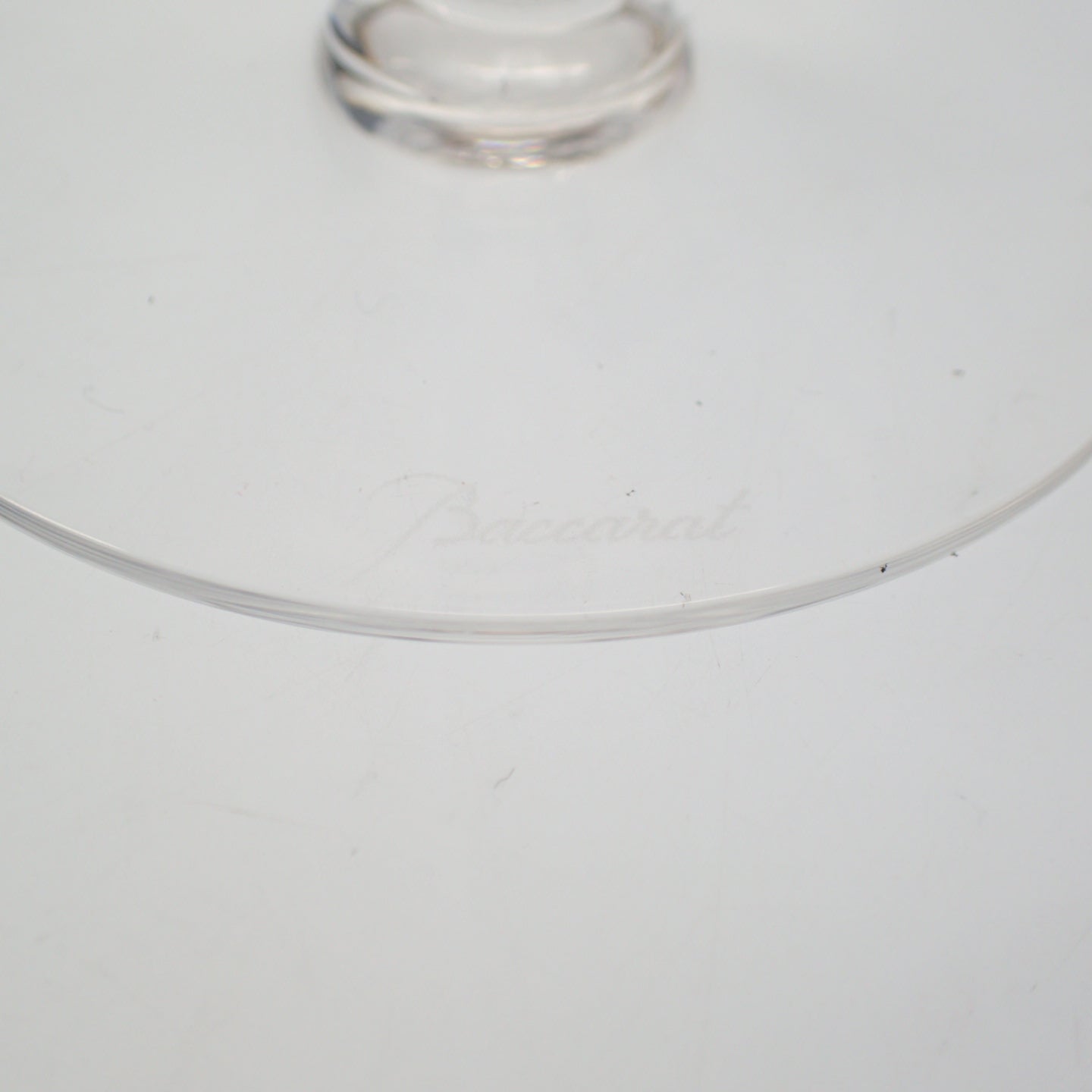 Very good condition ◆ Baccarat brandy glass clear with box Baccarat [AFI23] 