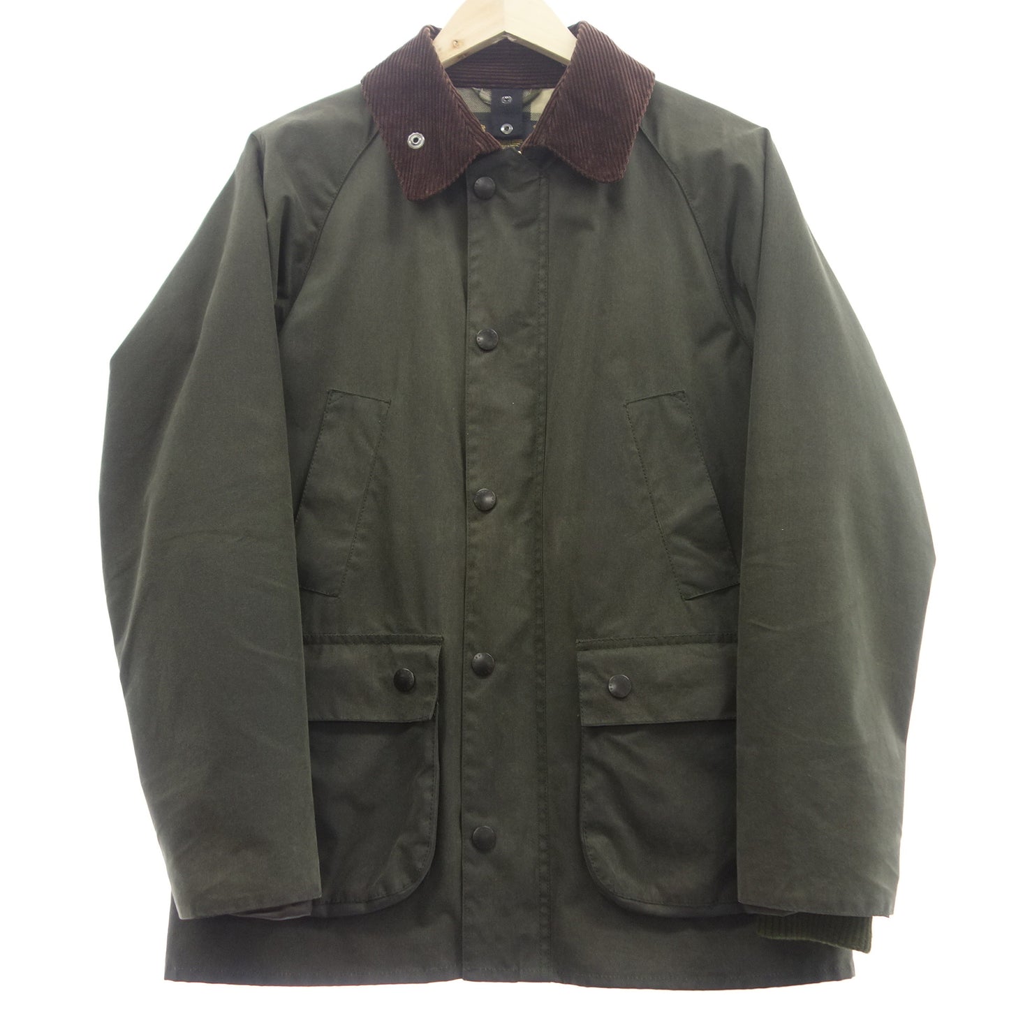 美品◆バブアー オイルドジャケット ビデイル SL メンズ カーキ 36 Barbour【AFA22】