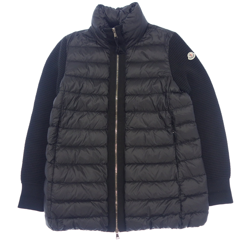 美品◆モンクレール マグリア トリコット カーディガン メンズ サイズM ブラック 2019年製 MONCLER MAGLIONE TRICOT CARDIGAN【AFB35】