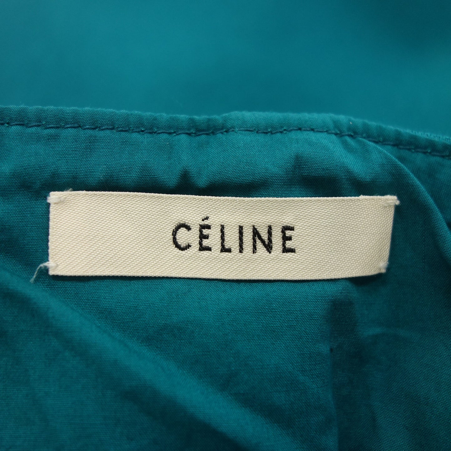 状况非常好◆ Celine Phoebe 时期裙子羊毛尼龙女士绿色尺寸 38 CELINE [AFB42] 