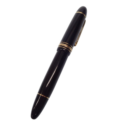 美品◆モンブラン マイスターシュテュック 149  4810 18C ペン先750 ブラック系 MONTBLANC【AFI15】