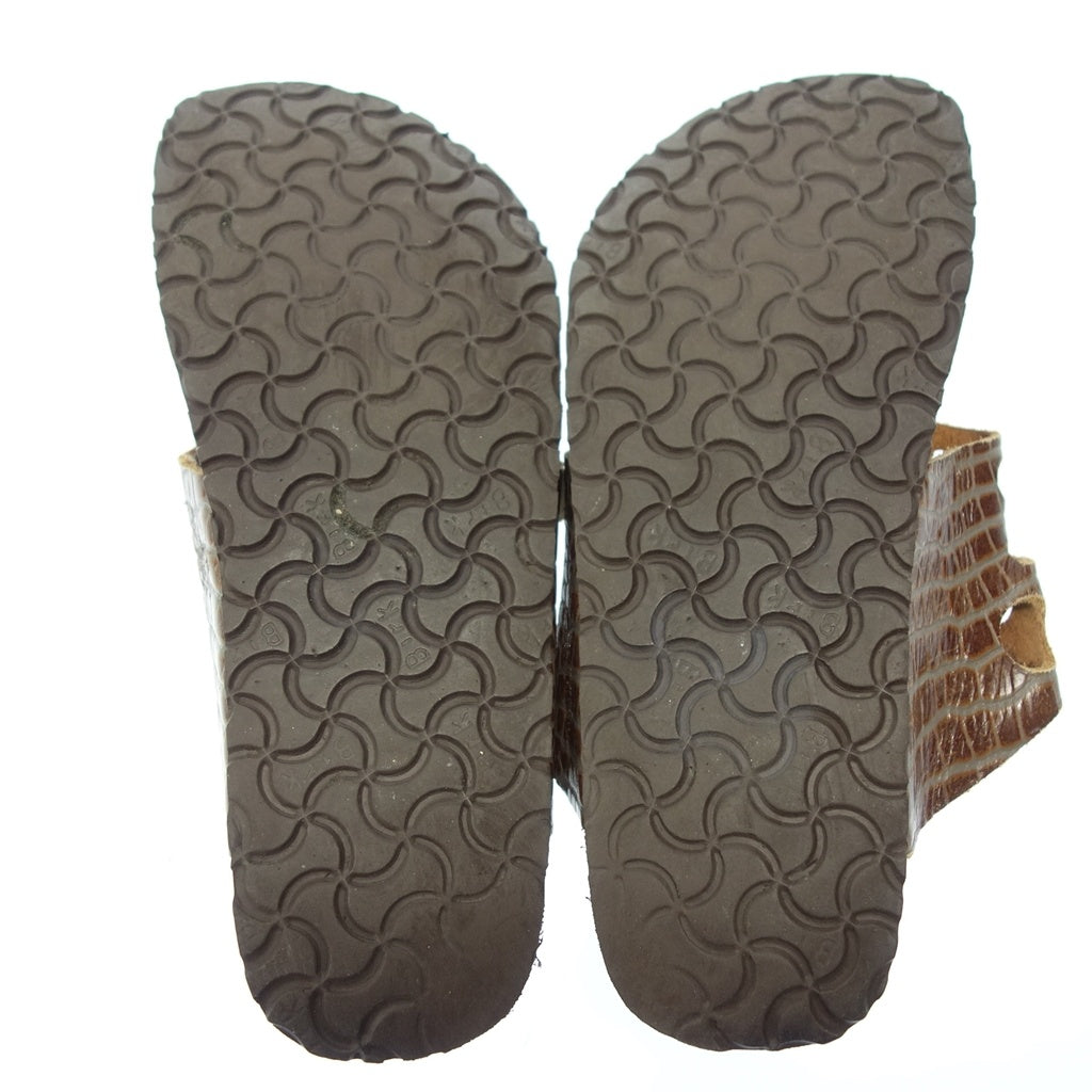 中古◆タタミ ビルケンシュトック サンダル メンズ ブラウン系 サイズ41 TATAMI BIRKENSTOCK【AFC8】