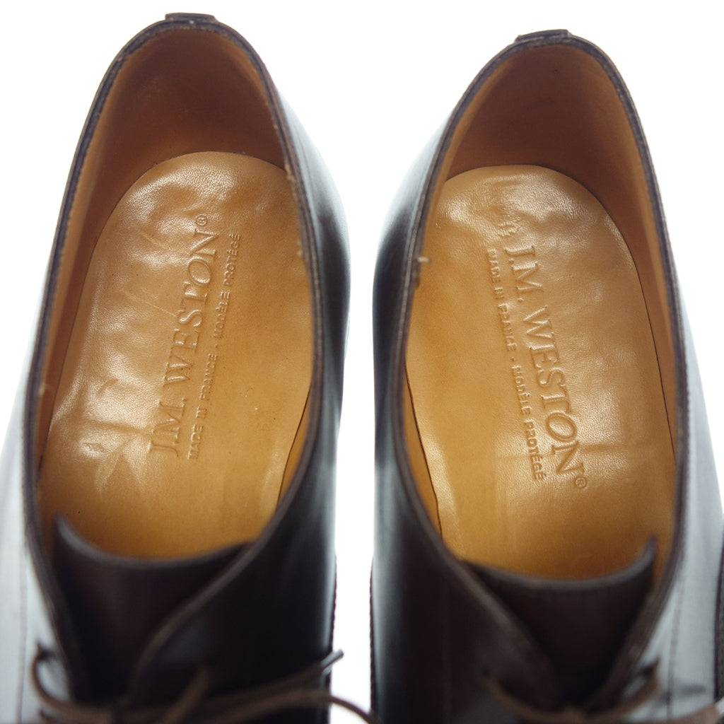 Good condition◆JM Weston leather shoes straight tip 300 men's brown size 7D JMWESTON [LA] 