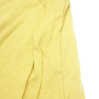 Used ◆AKM Layered Cut and Sew Men's Yellow Mustard No Size Notation AKM [AFB40] 