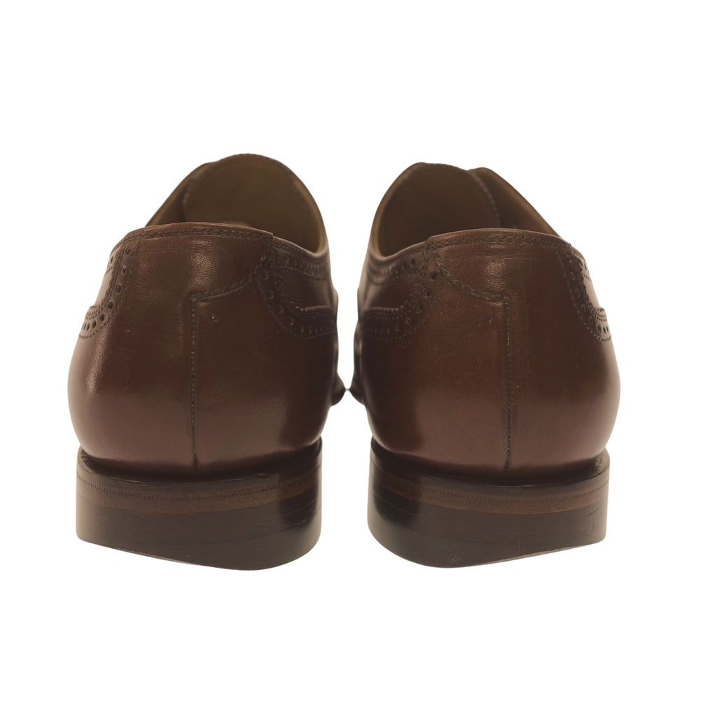 Used ◆ Scotch grain leather shoes HA-9040 semi-brogue Takumi series men's 24.5 brown SCOTCH GRAIN [AFC27] 