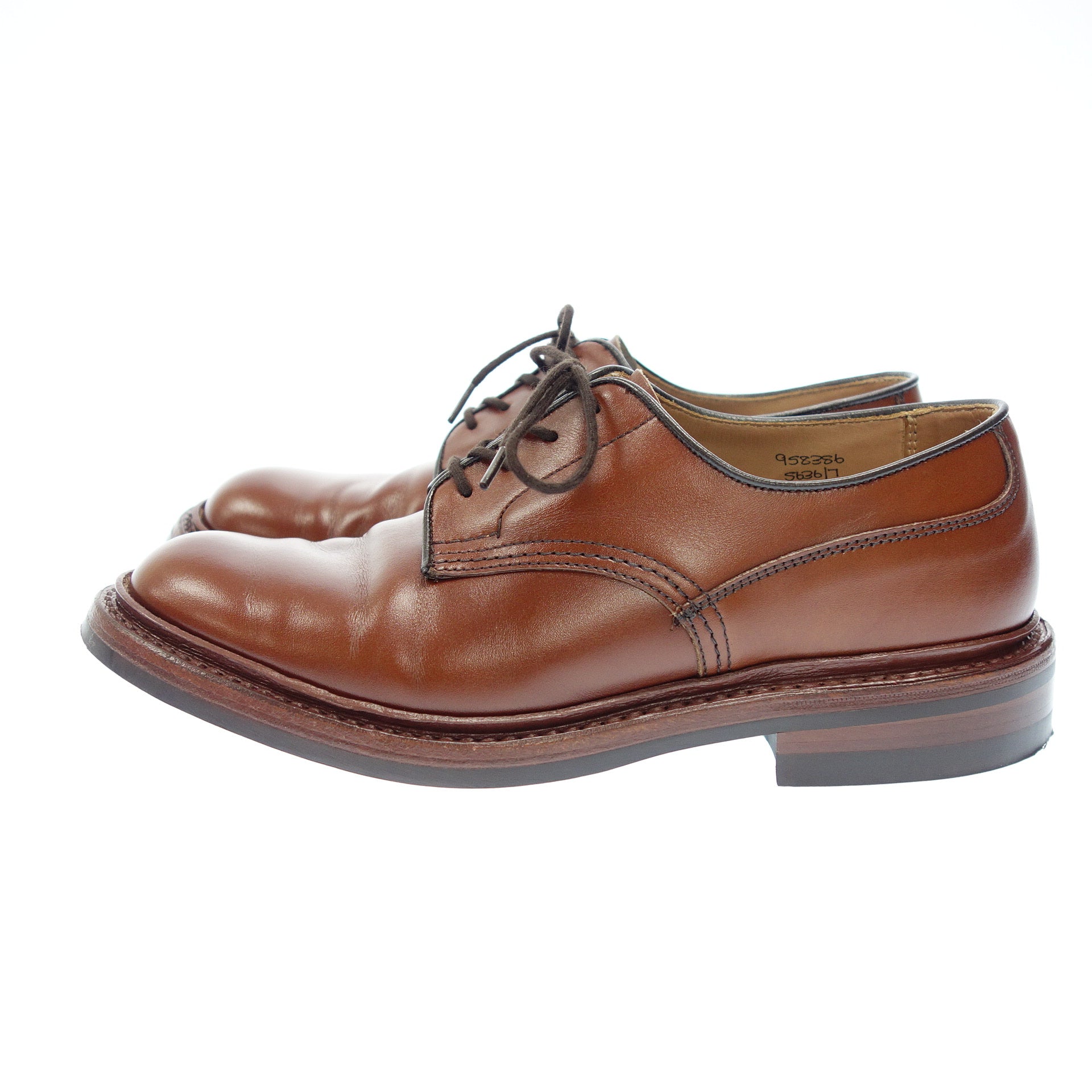 美品 トリッカーズ MATLOCK UK7.5　レザー　レースアップ　シューズ トリッカーズ マトロック キャップダービー メンズ ドレス