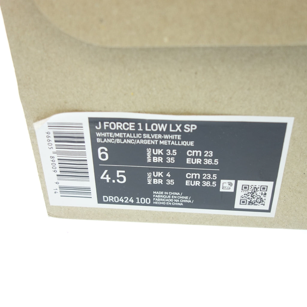 状况非常好 ◆ 耐克 × Jacquemus 运动鞋 Wmns J Force 1 Low LX SP DR0424-100 女式 23 白色 NIKE Jacquemus [AFD2] 