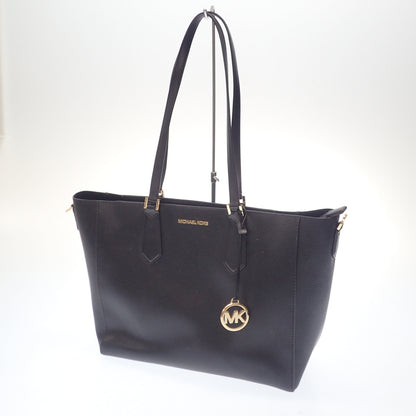 Good condition◆Michael Kors tote bag 2way 3in1 Kimberly leather large black MICHAEL KORS [AFE1] 