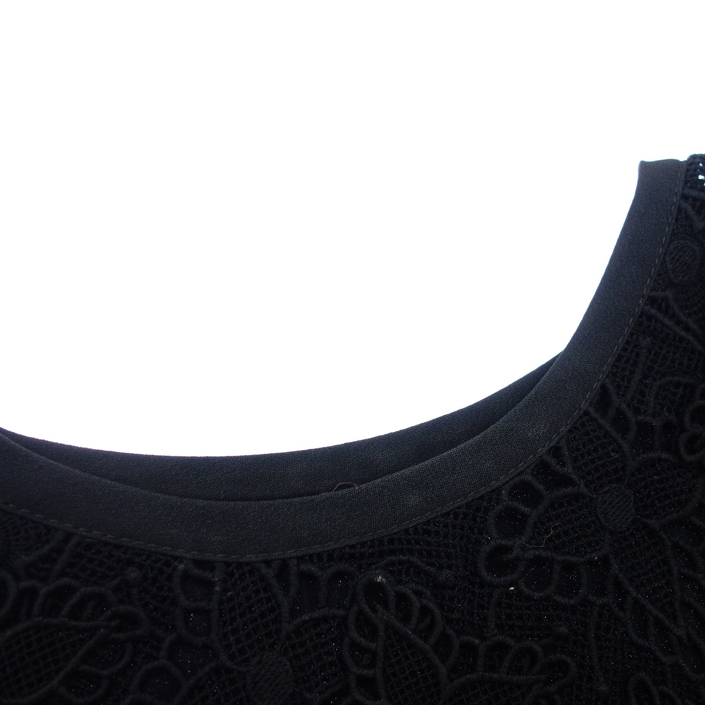 LOUIS VUITTON Tops Lace Design Monogram Women's Black LOUIS VUITTON [AFB23] [Used] 