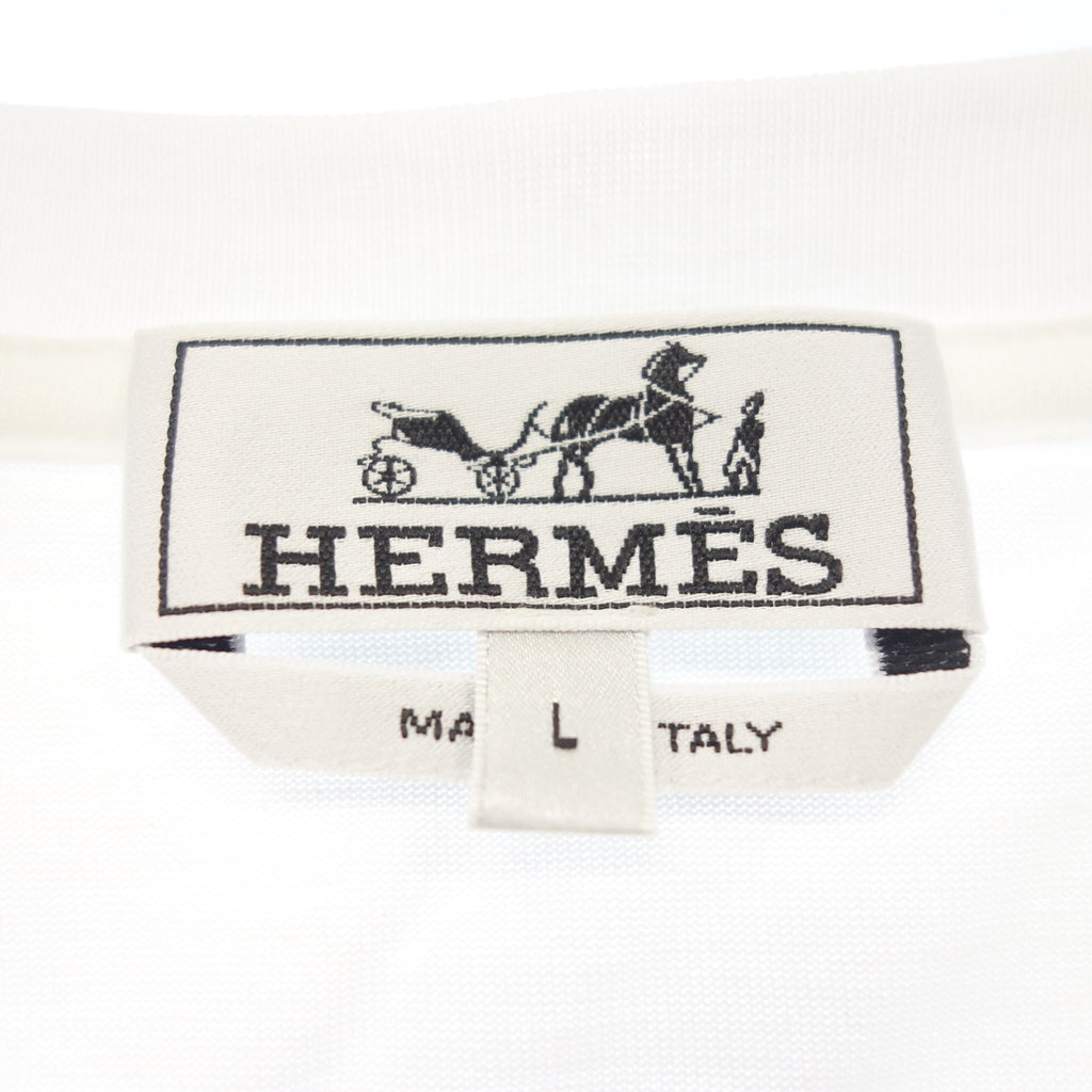【新品未使用】エルメス　Tシャツ　セリエステッチ　コットン　メンズ　MTシャツ/カットソー(半袖/袖なし)