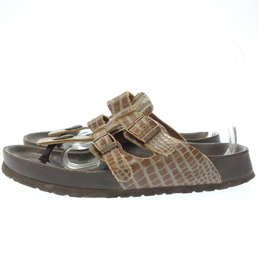 Used ◆TATAMI BIRKENSTOCK sandals men's brown size 41 TATAMI BIRKENSTOCK [AFC8] 