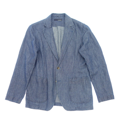 Used ◆Lardini Tailored Jacket Men's Blue Size S LARDINI [AFB14] 