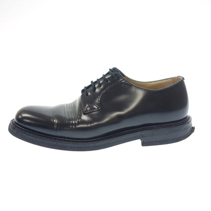 Used Church's SHANNON Plain Toe Leather Shoes Polished Binder Five Cities Last 103 Men's 70F Black Church's SHANNON [LA] 