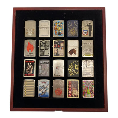 Zippo Collection 带盒 20 件 x 4 套共 80 件 2010 年 ZIPPO COLLECTION [AFI26] [二手] 