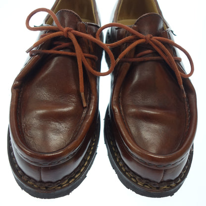 美品◆パラブーツ ミカエル チロリアンシューズ ダークブラウン メンズ サイズ38 Paraboot【LA】