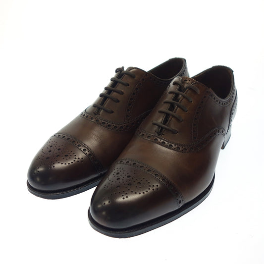 Good Condition◆Edward Green Leather Shoes Semi Brogue CADOGAN Men's 6.5 Brown EDWARD GREEN [LA] 