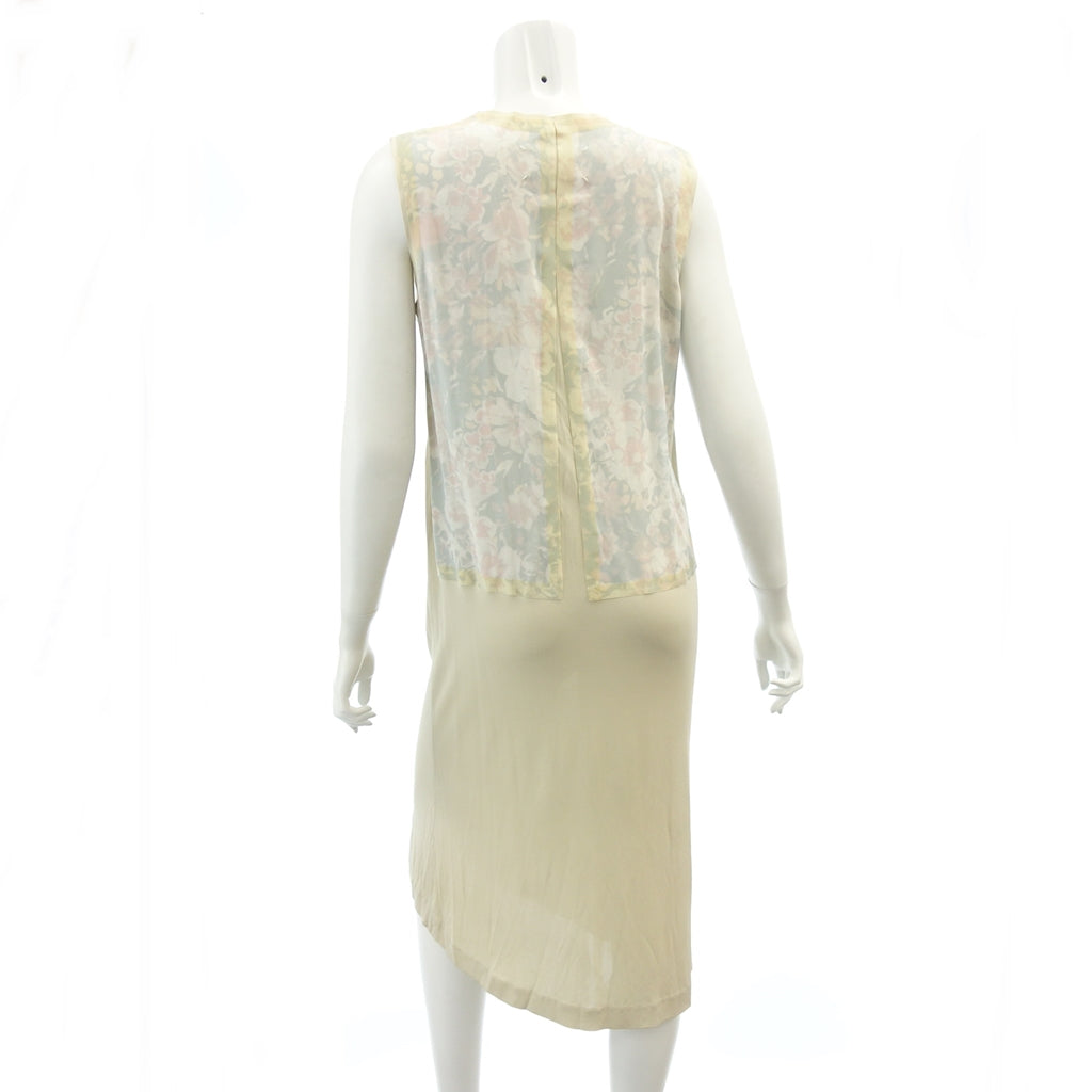 Used ◆ Maison Martin Margiela Rayon Dress Transfer S51CT0486 Women's Cream 42 Maison Martin Margiela [AFB20] 