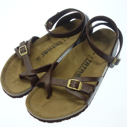 状况非常好 ◆ Tatami Birkenstock 凉鞋马尔代夫 男式 42 棕色 TATAMI BIRKENSTOCK Maldives [AFC52] 