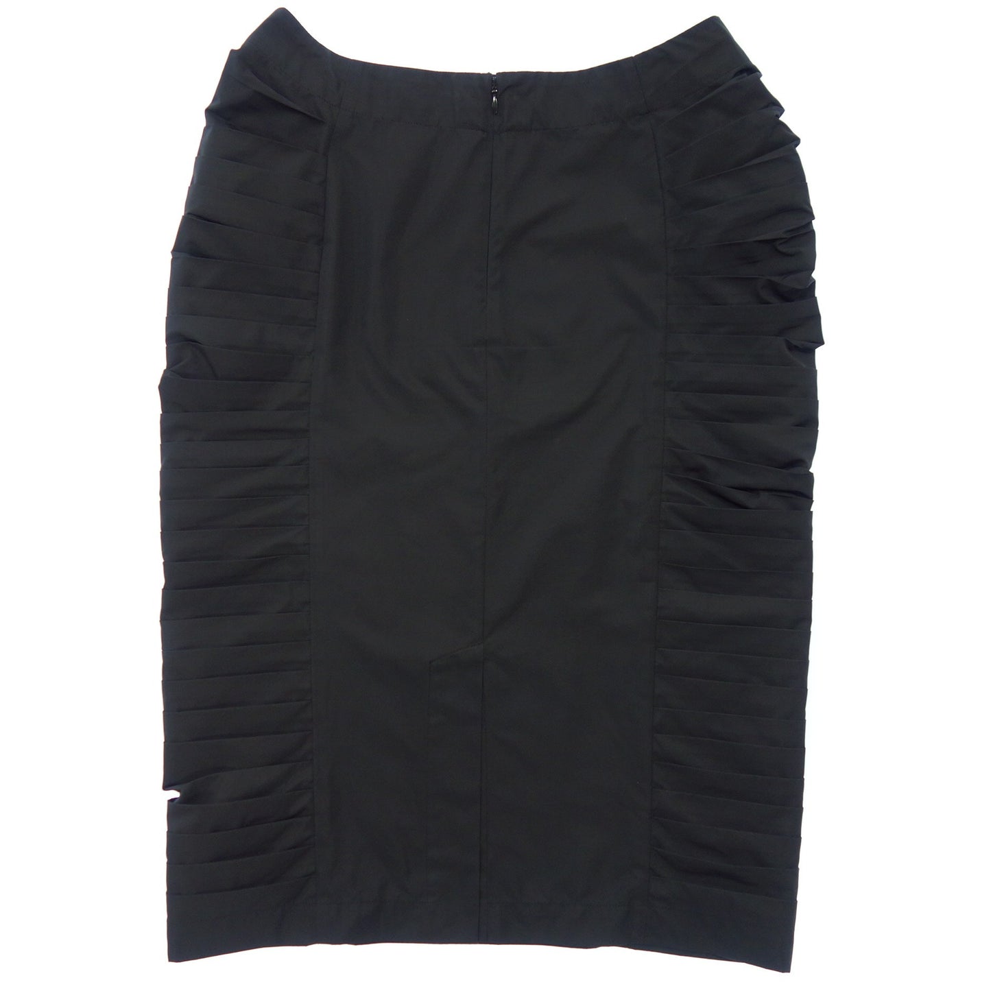 Good condition◆Issey Miyake Skirt Side Pleats Sample Product Women's Black ISSEY MIYAKE [AFB6] 