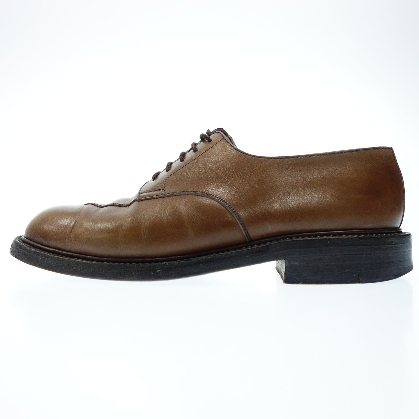 Good Condition◆JM Weston Leather Shoes Classic Derby 598 Split Toe Men's 6 Brown JM WESTON [AFC21] 