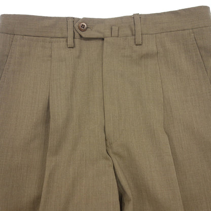 Good condition ◆ Ermenegildo Zegna slacks wool men's brown size 44 Ermenegildo Zegna [AFB20] 