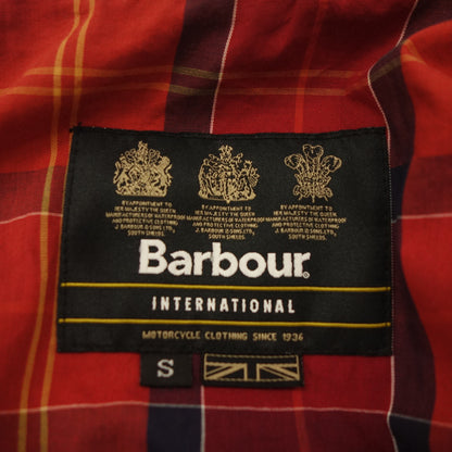 バブアー インターナショナル ジャケット ナイロン メンズ S ネイビー Barbour International【AFB7】【中古】