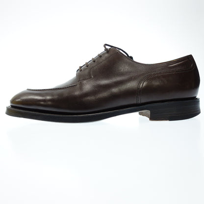 美品◆ジョンロブ レザーシューズ Uチップ シャンボード メンズ 8.5 茶 JOHN LOBB【AFD8】