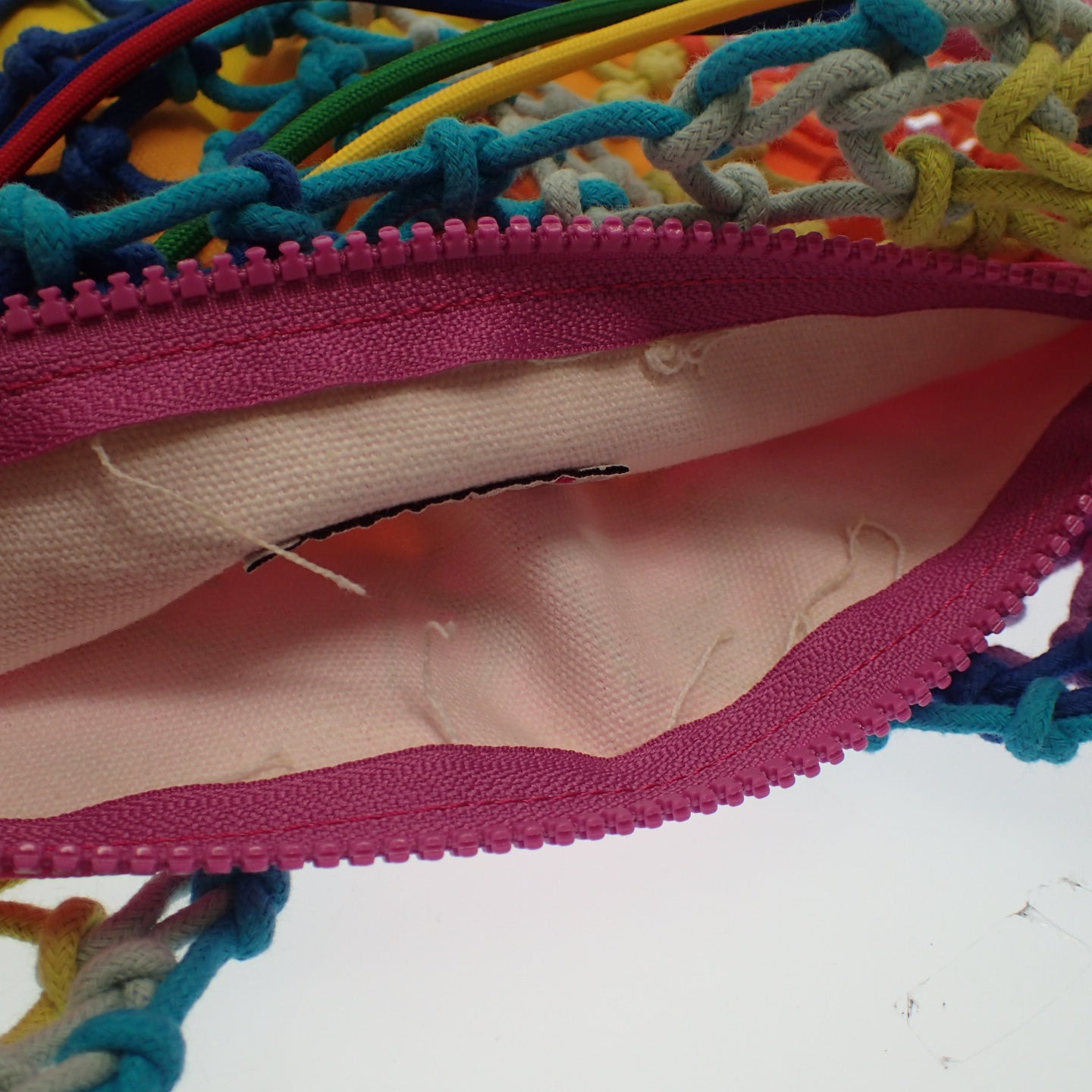 Stella McCartney mesh bag rainbow 602672 STELLA McCARTNEY [AFE2] [Used] 